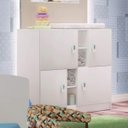 Ver imagem 1 de Cômoda de Bebê 4 Portas Branco