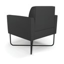 Ver imagem 5 de Kit 2 Poltronas Base X Industrial Preto Marisa Corino Preto D03 - D'Rossi