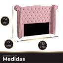 Ver imagem 4 de Cabeceira Casal Queen Size Estofada para Cama Box Ayla Veludo