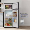Ver imagem 7 de Geladeira Refrigerador Hq Defrost 230 Litros Preto Hq-230RDFS