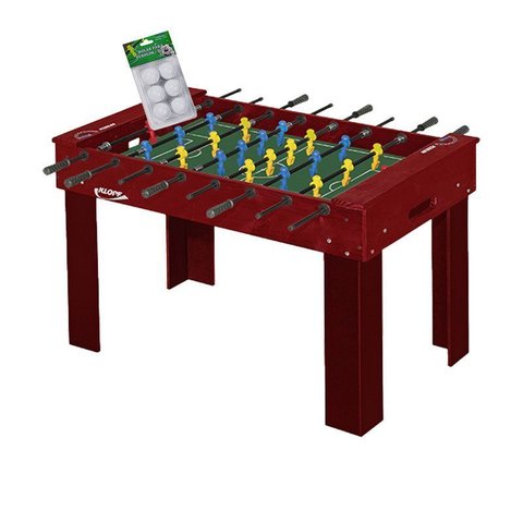 Mesa Pebolim Totó 1072 Klopf + 6 Bolinhas