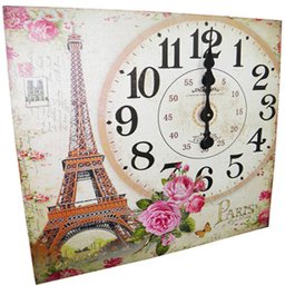 Relógio de Parede Grande Decoração Torre Eiffel Vintage Retro (xin-05) - 3 Relógio de Parede Grande Decoração Torre Eiffel Vintage Retro (xin-05) - 3