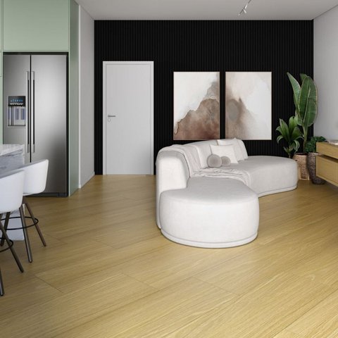 Piso Laminado Clicado Régua Gran Evidence 0,8mm Eucatex
