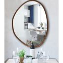 Ver imagem 1 de Espelho Decorativo Orgânico 03 com Moldura Lâmina de Madeira