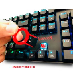 Teclado Mecânico Redragon Kumara K552 Rgb Switch Red - 4