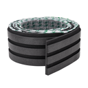 Ver imagem 1 de Painel Ripado Eva Laminado Autocolante 10cm Urban Black | Valor do Metro