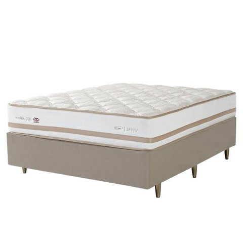 Conjunto Box Casal Sun Life One Side Pillow Base Idea Fendi Top 138x188cm - 67464