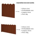 Ver imagem 6 de Cabeceira Painel Cama Solteiro Box Nuvem Suede Sandy 90 cm:Terracota