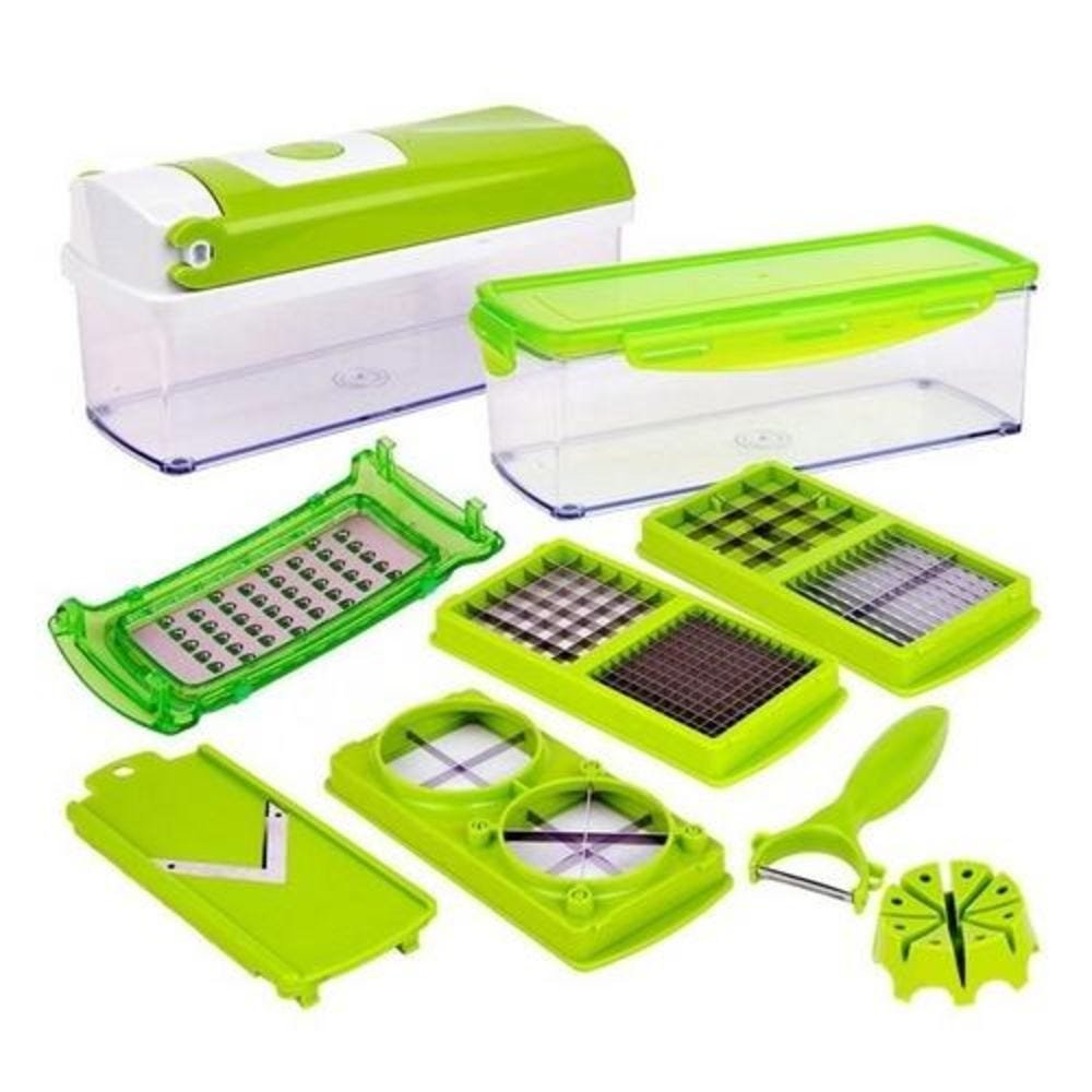 Cortador E Fatiador De Legumes Frutas E Verduras Nicer Dicer Plus (mc40323) - 1