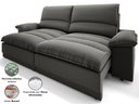 Ver imagem 5 de Sofá Plaza 2,00m Retrátil e Reclinável Velosuede - Netsofas