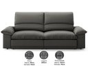 Ver imagem 3 de Sofá Plaza 2,00m Retrátil e Reclinável Velosuede - Netsofas