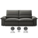 Ver imagem 3 de Sofá Plaza 2,00m Retrátil e Reclinável Velosuede - Netsofas