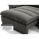 Ver imagem 6 de Sofá Plaza 2,00m Retrátil e Reclinável Velosuede - Netsofas