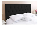 Ver imagem 1 de Cabeceira Leticia Casal Cama Box Dobrável 1,40 Suede Preto- Decoratte Home