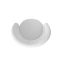 Ver imagem 5 de Poltrona Decorativa Beatriz Orgânica Couro Branco