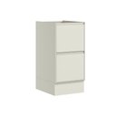 Ver imagem 2 de Gabinete Cozinha Modulado Fineze 2 Gavetas 40cm Areia Henn