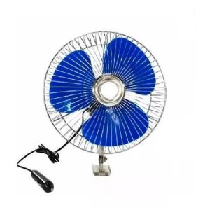 Mini Ventilador 8 Polegadas Automotivo 12V Ferro