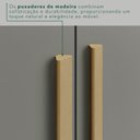 Ver mais imagens de Guarda-Roupa Casal 6 Portas 4 Gavetas Texas Premium Cinza/Jequitibá/Granizo