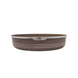 Conjunto de Assadeiras Antiaderente Revestimento Mármore Cerâmico 4 Peças Marrom - 3