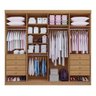 Guarda Roupa Casal 8 Pts Daymond Cinamomo Ddoro - 5