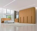 Ver imagem 2 de Guarda Roupa Casal 8 Pts Daymond Cinamomo Ddoro