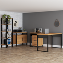 Ver imagem 1 de Conjunto Home Office 4 Peças 100% Mdf Pratice - Pradel