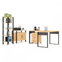 Ver imagem 2 de Conjunto Home Office 4 Peças 100% Mdf Pratice - Pradel