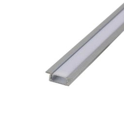 Perfil Alumínio Slim 24mm Embutir 2 Metros para Fita Led - 1