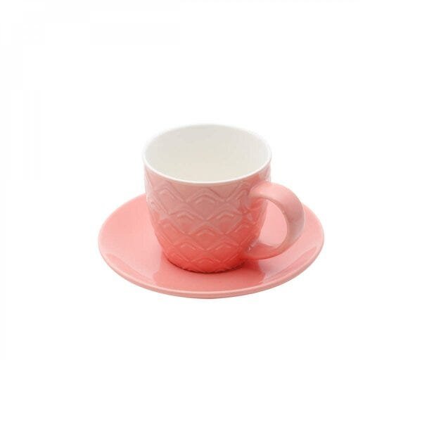 Jogo de Xícaras de Café com Pires Porcelana 12 Peças 90ml Winter Rojemac - 4