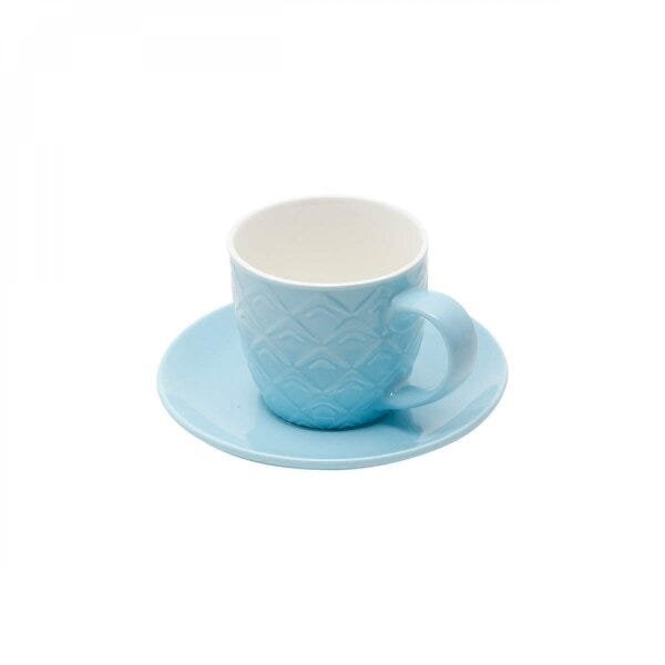Jogo de Xícaras de Café com Pires Porcelana 12 Peças 90ml Winter Rojemac - 2