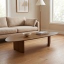 Ver imagem 1 de Mesa de Centro Orgânica 120 cm Madeira Maciça