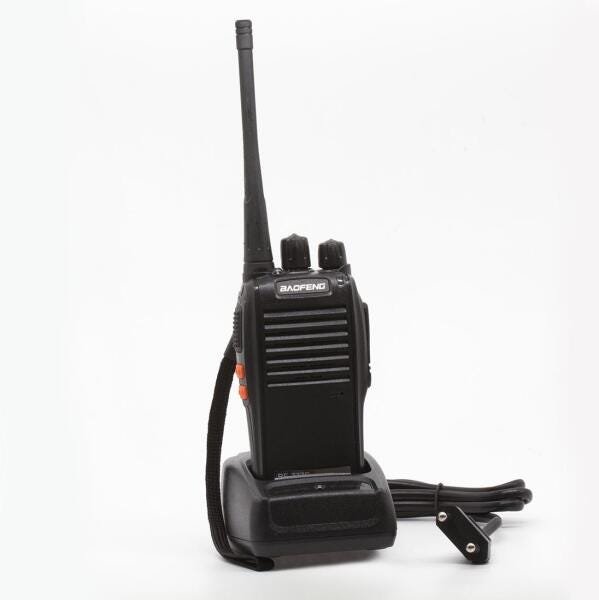 Kit 2 Rádio Comunicador Walk Talk Baofeng e Fone de Ouvido - 2