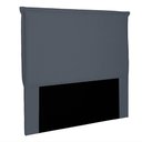 Ver imagem 2 de Cabeceira Decorativa Queen Size 1,60m Trento Suede Cinza - Gran Belo