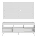 Ver imagem 6 de Rack com Painel para Tv até 65 Polegadas com Pés Branco Detroit Madesa