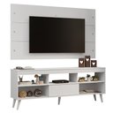 Ver imagem 2 de Rack com Painel para Tv até 65 Polegadas com Pés Branco Detroit Madesa