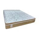 Ver imagem 2 de Conjunto Colchão de Molas Prime King + Base Cama Box Bipartida King Premium 1,93 x 2,03 Corino Marro