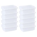 Ver imagem 2 de Kit 10 Caixas para Cozinha Empilháveis 10l Branco