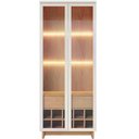 Ver imagem 5 de Cristaleira 2 Portas 1 Gaveta Off White Freijo Clb Off White