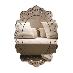 Espelho Decorativo Acrílico Enfeite Veneziano 38x54cm 38213