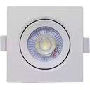 Ver imagem 2 de Kit 4 Spots Quadrado de Embutir 5W Olho de Boi Iluminação