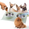 Comedouro/pote Ração Inox Duplo Pet /gatos e Cães Pequenos Atóxico - 7