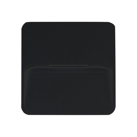 Balizador Anton Preto Led 3w 3000k Bivolt Ip65 Galaxy Led