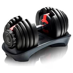 Halter Dumbbel Smart Ajustável 2,5kg até 24kg Cor Preto-vermelho Deend