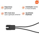 Ver imagem 4 de Cabo-q Tronco com Conectores 1,3m Enphase