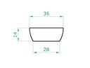 Ver imagem 2 de Vaso Planta 35x15 Bacia Cuia Polietileno - FERRUGEM 017