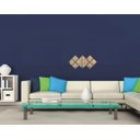 Ver imagem 5 de Espelho Decorativo Acrílico Enfeite Losangulo 61x29 cm 38196