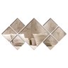 Espelho Decorativo Acrílico Enfeite Losangulo 61x29 cm 38196 - 1
