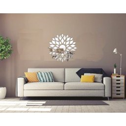 Espelho Decorativo Acrílico Enfeite Mandala 75x75 cm 38194 - 8