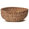 Cesto Seagrass Redondo Fibras Naturais Dhaka 20 Cm Organic Tyft Yoi - 1