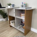 Ver imagem 3 de Mesa Escrivaninha Nomad Cinamomo/off White